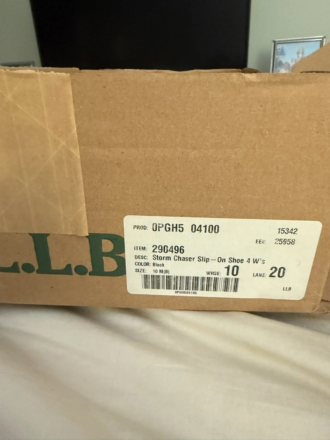 L.L.Bean Storm Chaser Slip-On Shoes - Black - Women's Size 10
