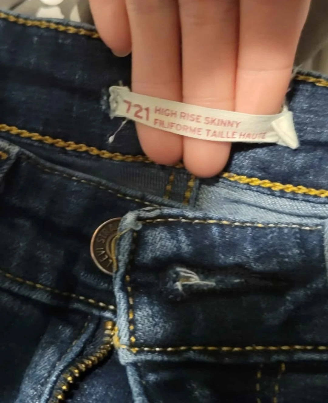 Levi's 721 High Rise Skinny Jeans (W25, L32) - photo 2