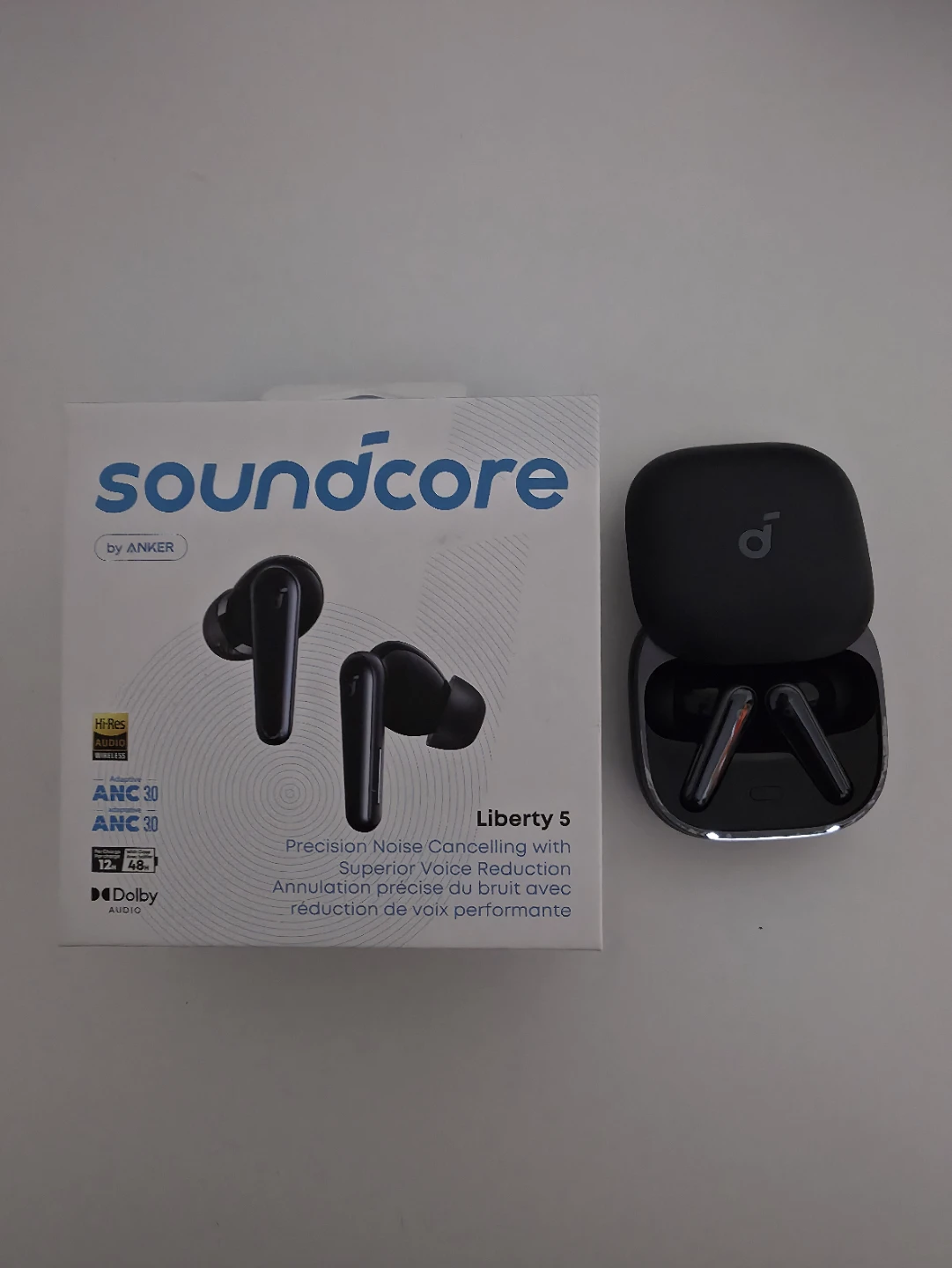Soundcore Liberty 5 TW Noise Cancelling Earbuds by Anker