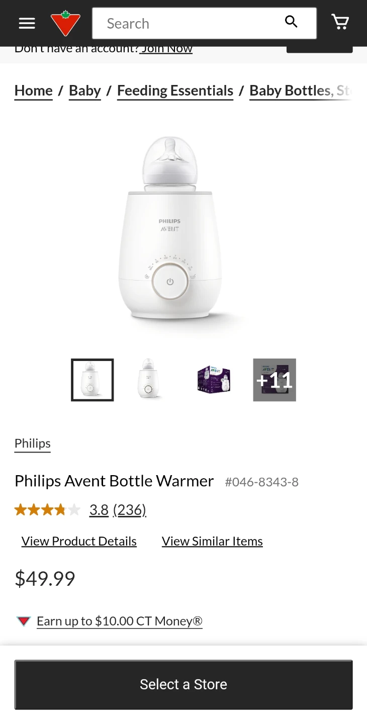 Philips Avent Bottle Warmer
