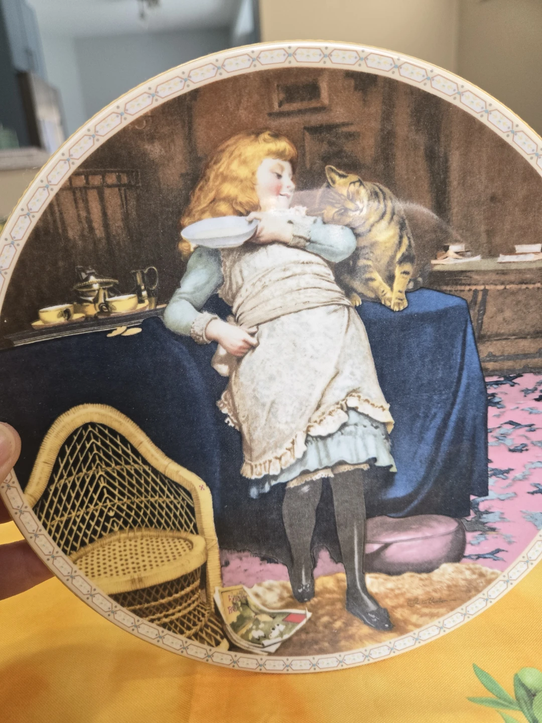 Royal Doulton "Tempting Fare" Collector Plate