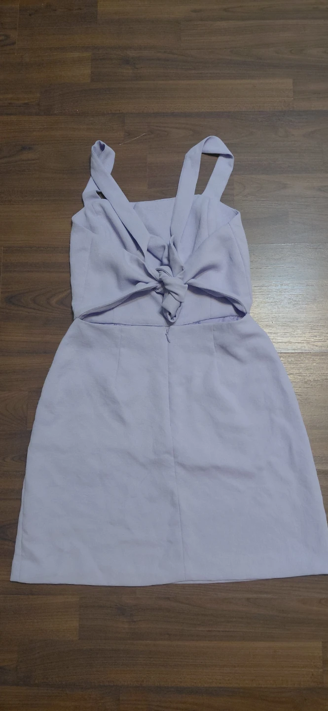 Light Purple Cut-Out Mini Dress - photo 2