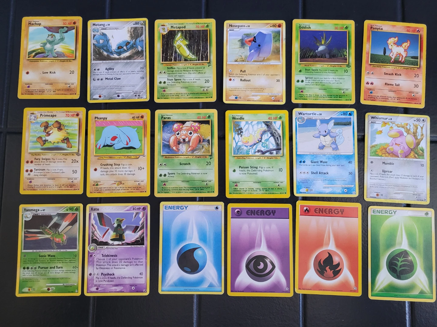 Pokémon card lot Vintage