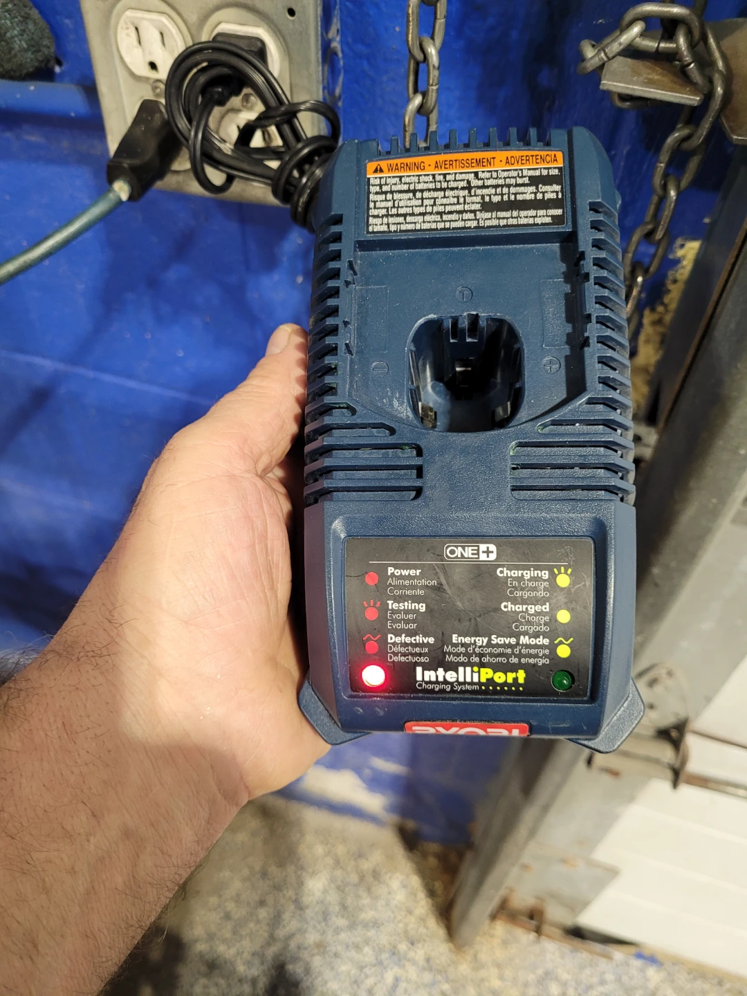 Ryobi ONE+ IntelliPort Battery Charger