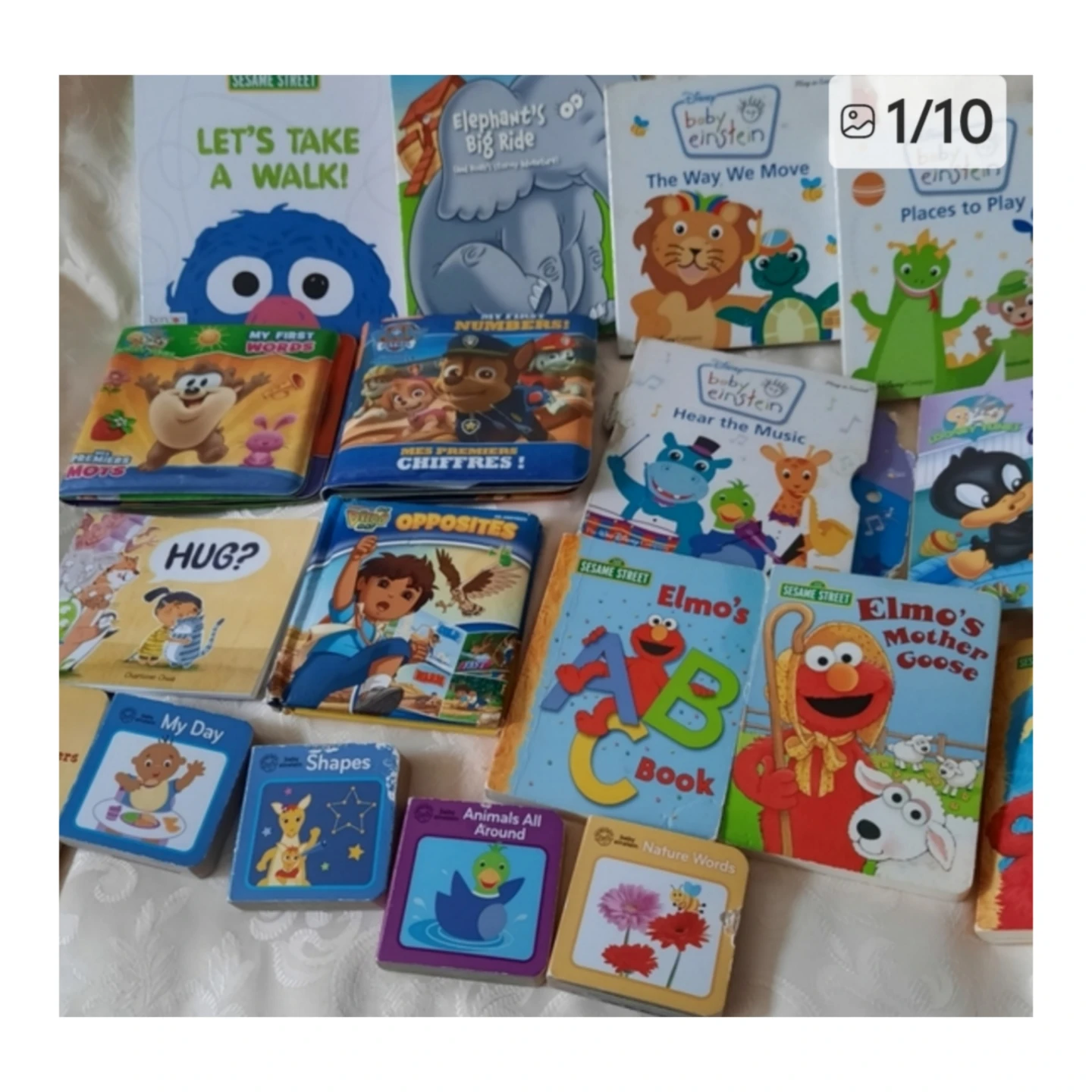27 Assorted Children's Books - Sesame Street, Baby Einstein