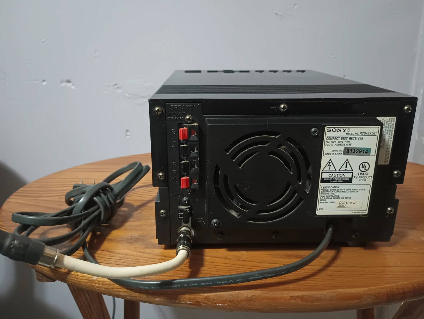 Sony Micro Hi-Fi Component System CMT-BX5BT - photo 3