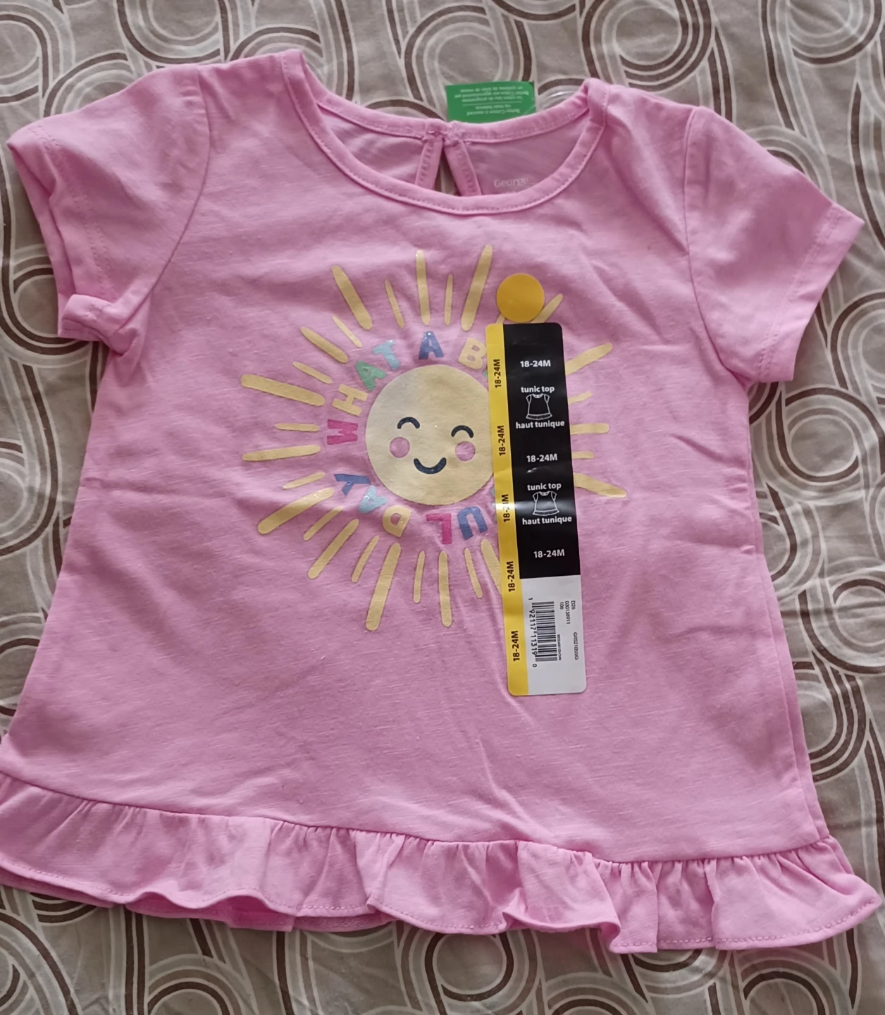 NEW 18-24month cute pink top