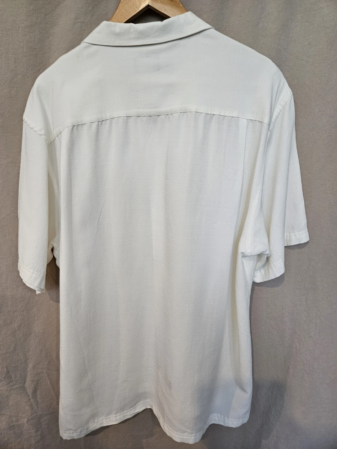 Haggar Men's Short Sleeve Button-Up Shirt XL - photo 3