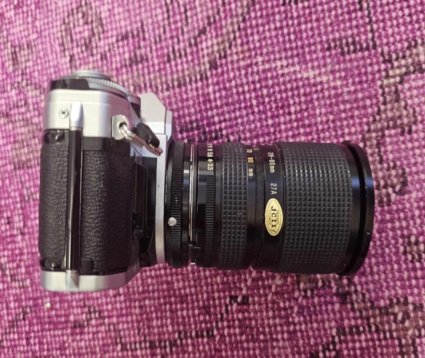 Canon AE-1 Program 35mm Film Camera with 28-80mm Lens