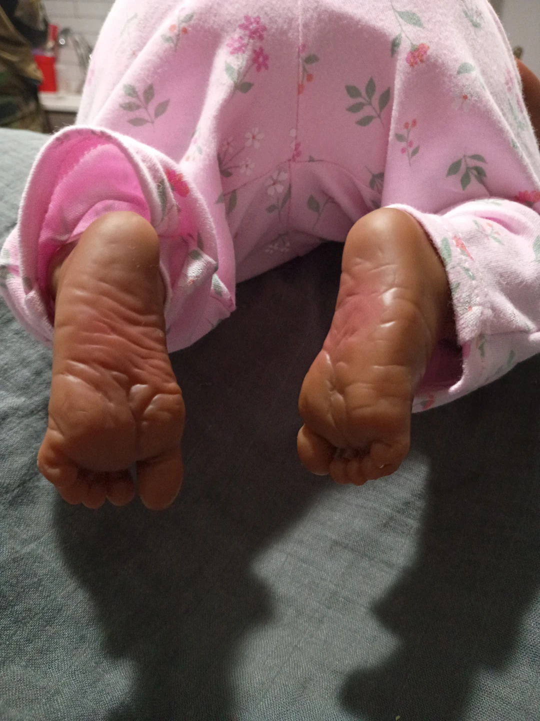 Reborn Doll Pink Floral Outfit - photo 4