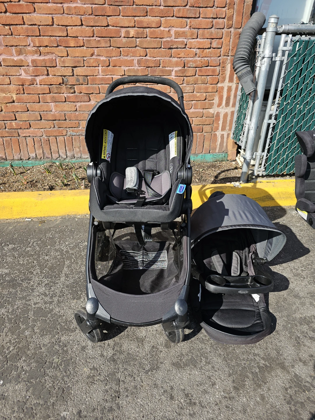Graco SR LT LX Travel System Stroller and Car Seat