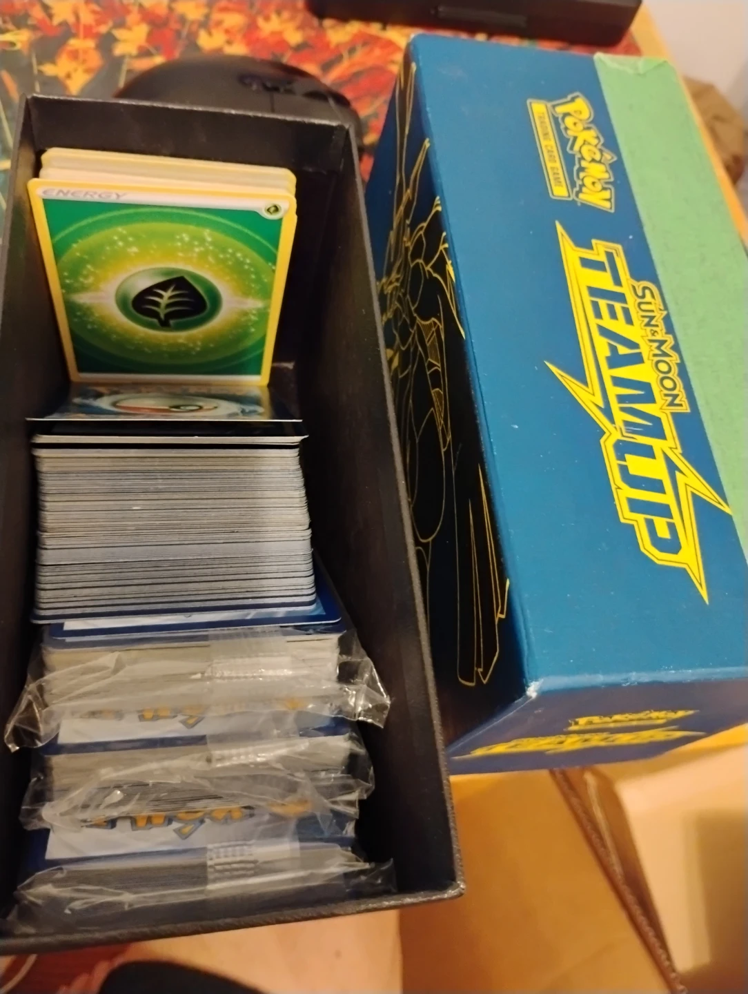 Pokemon card tcg etb box of energy