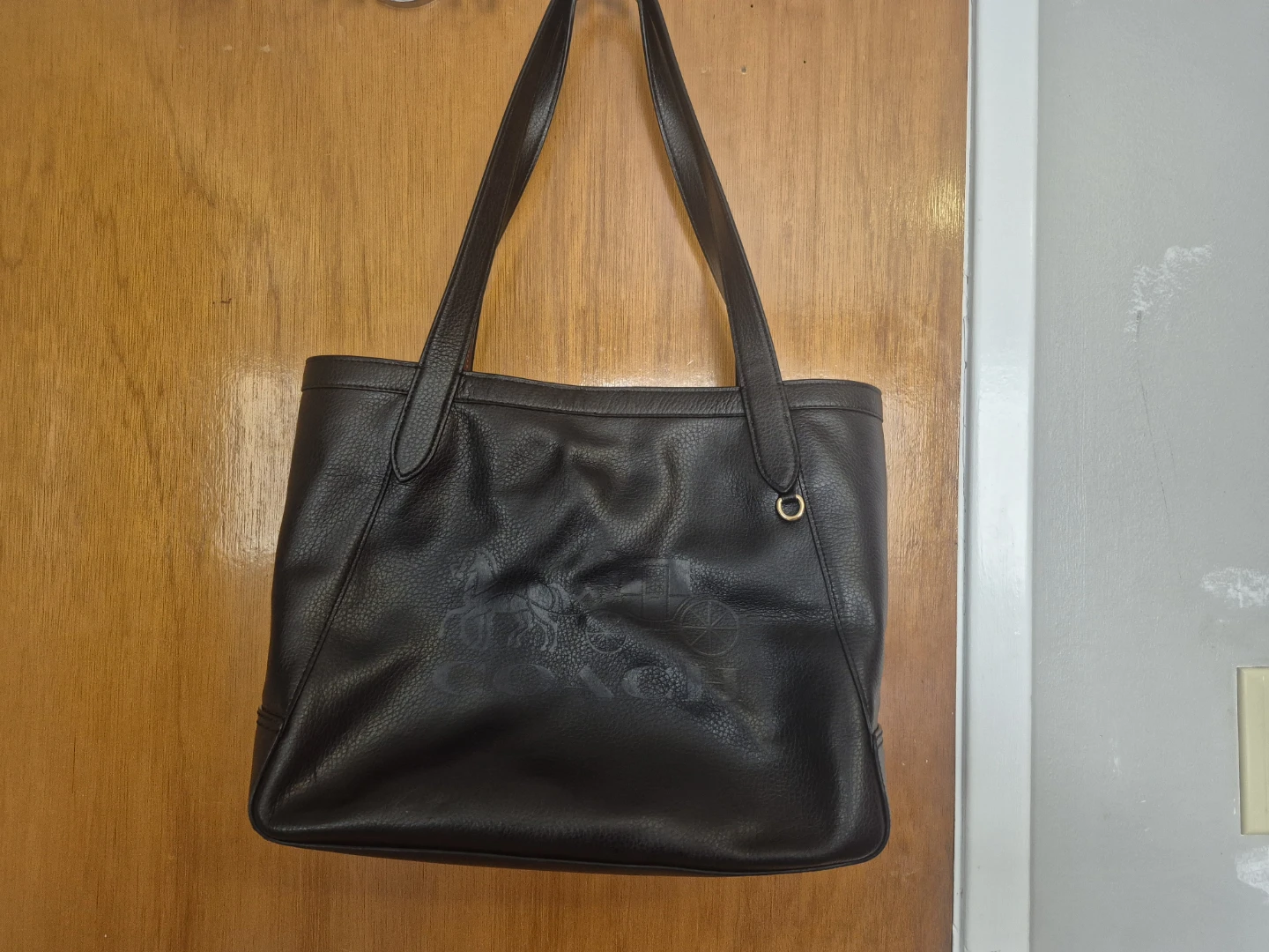 Coach Leather Tote Bag