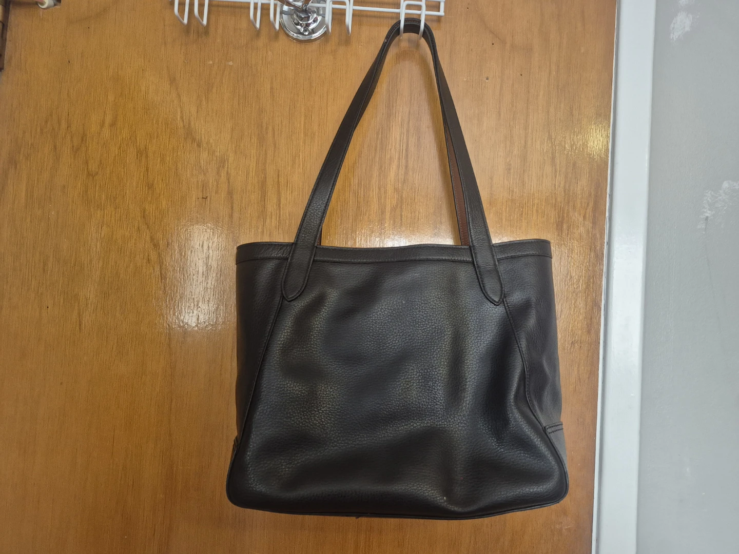 Coach Leather Tote Bag - photo 2