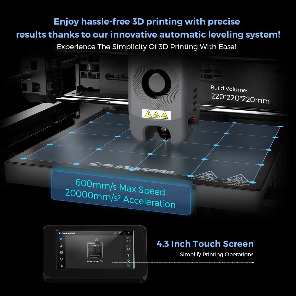 Flashforge Adventurer 5M 3D Printer - photo 3