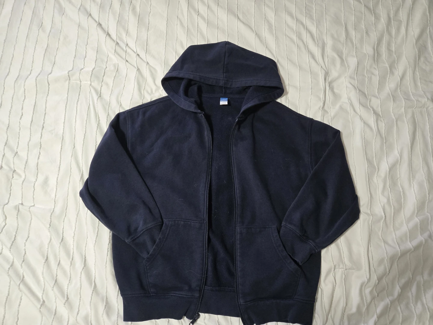 Old Navy Navy Blue Zip-Up Hoodie
