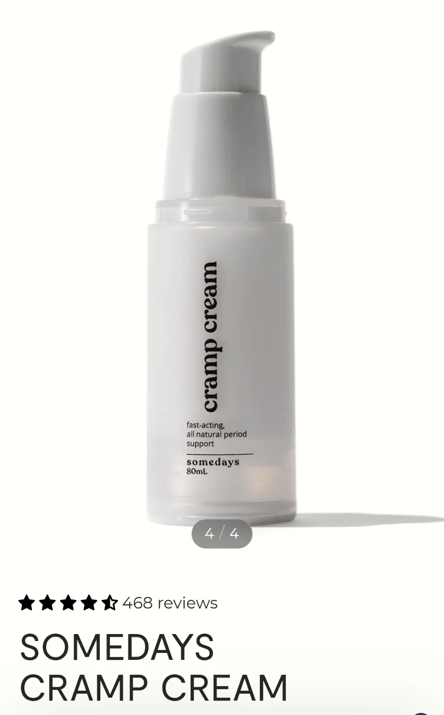 Somedays Cramp Cream 80mL - photo 2