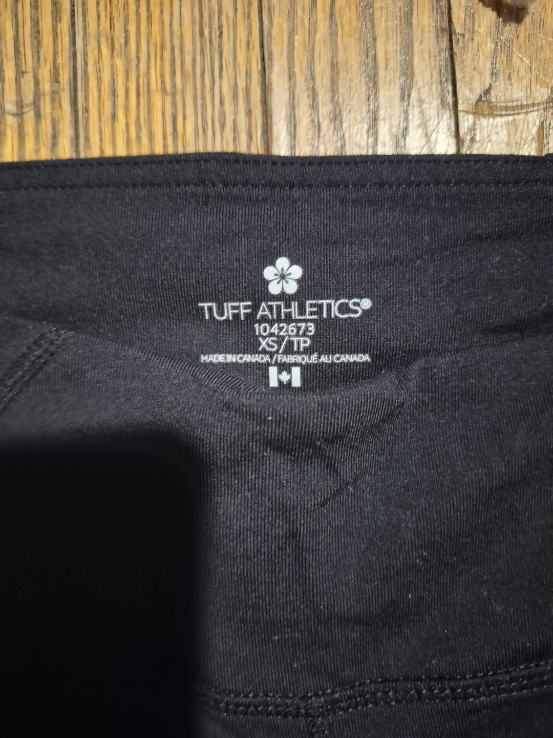 Tuff Athletics Women's Black Leggings - XS/TP - photo 2