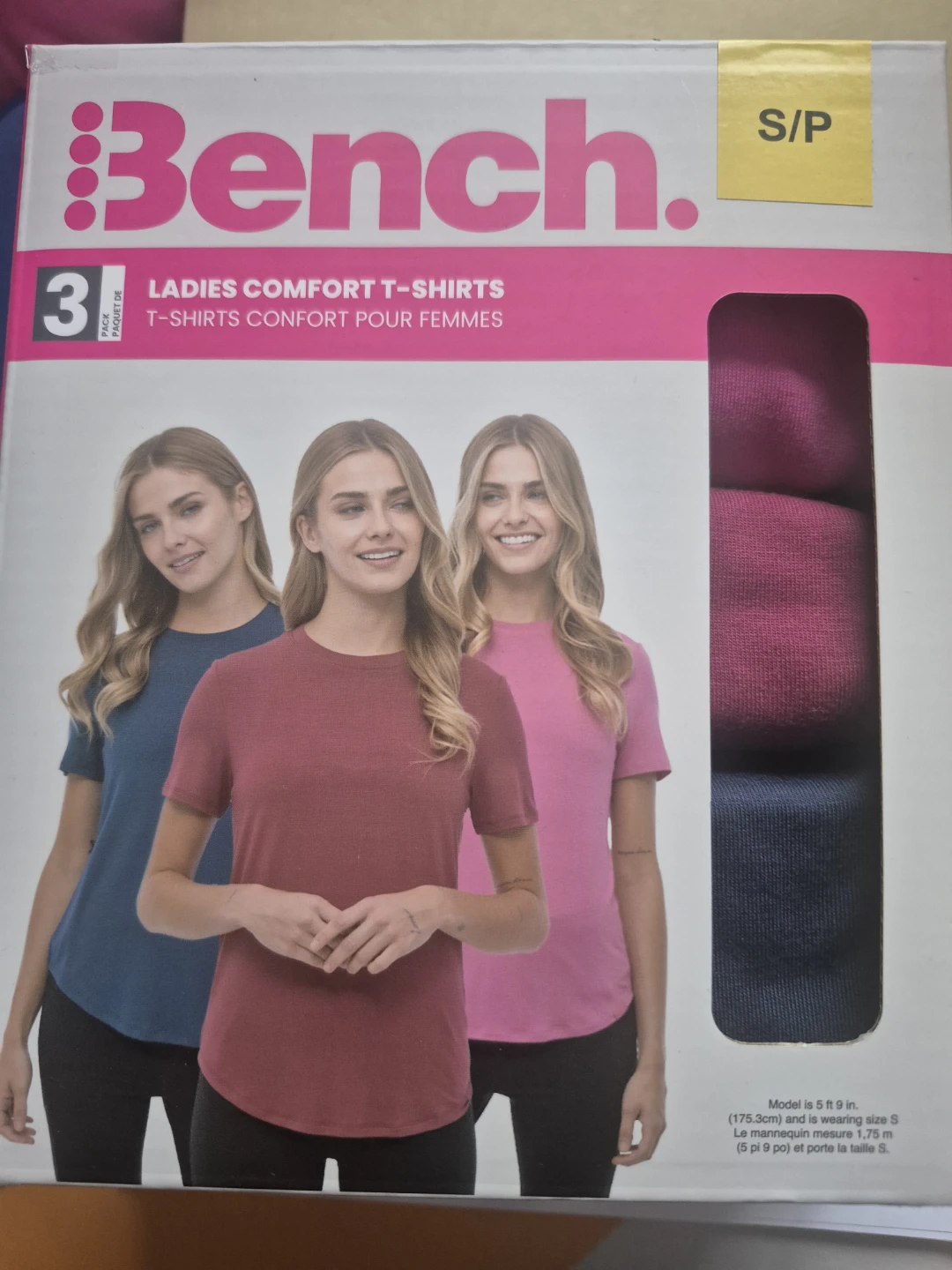 Bench Ladies Comfort T-Shirts - 3 Pack