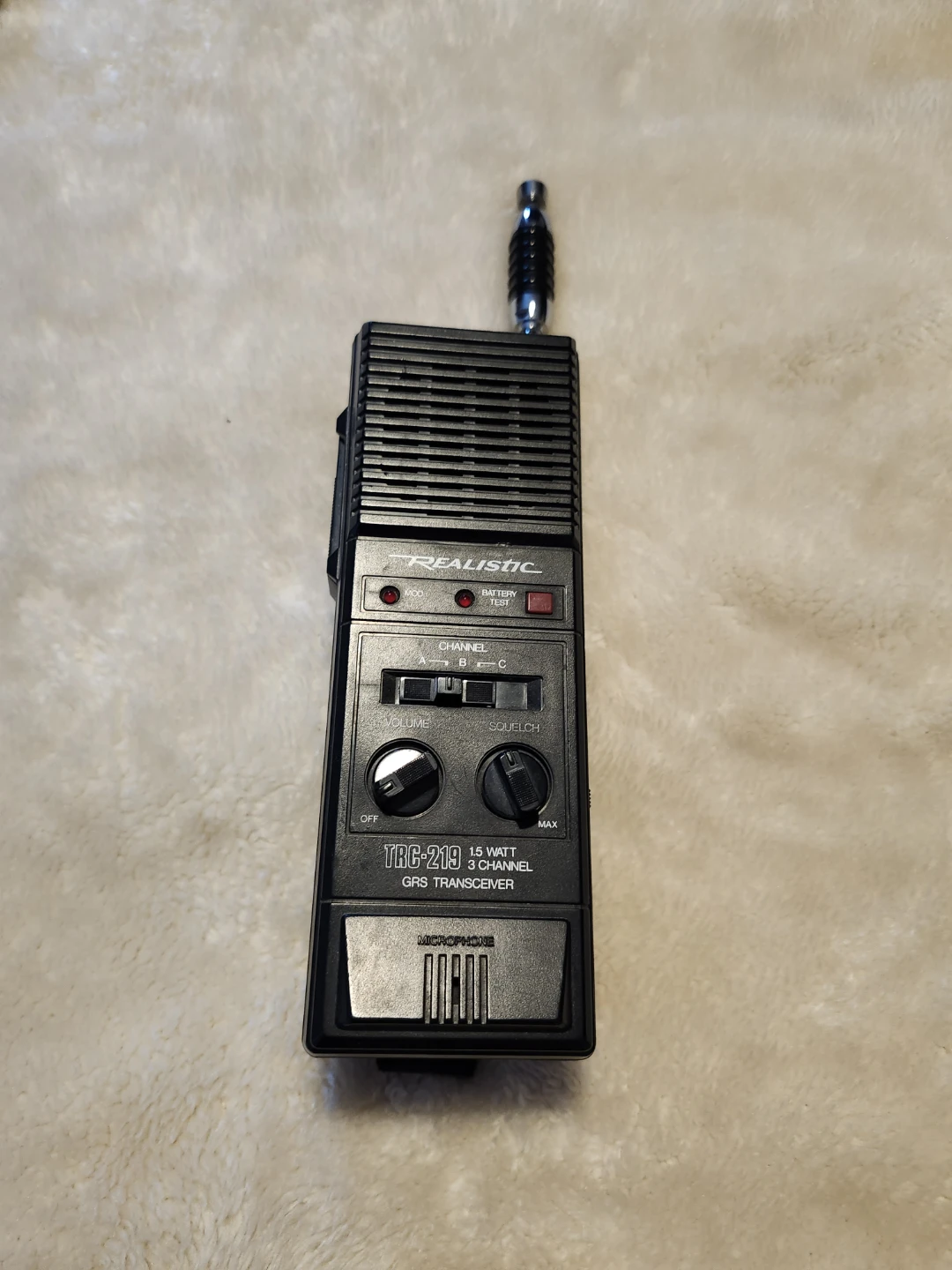 TRC-219 3 Channel GRS Transceiver Walkie Talkie