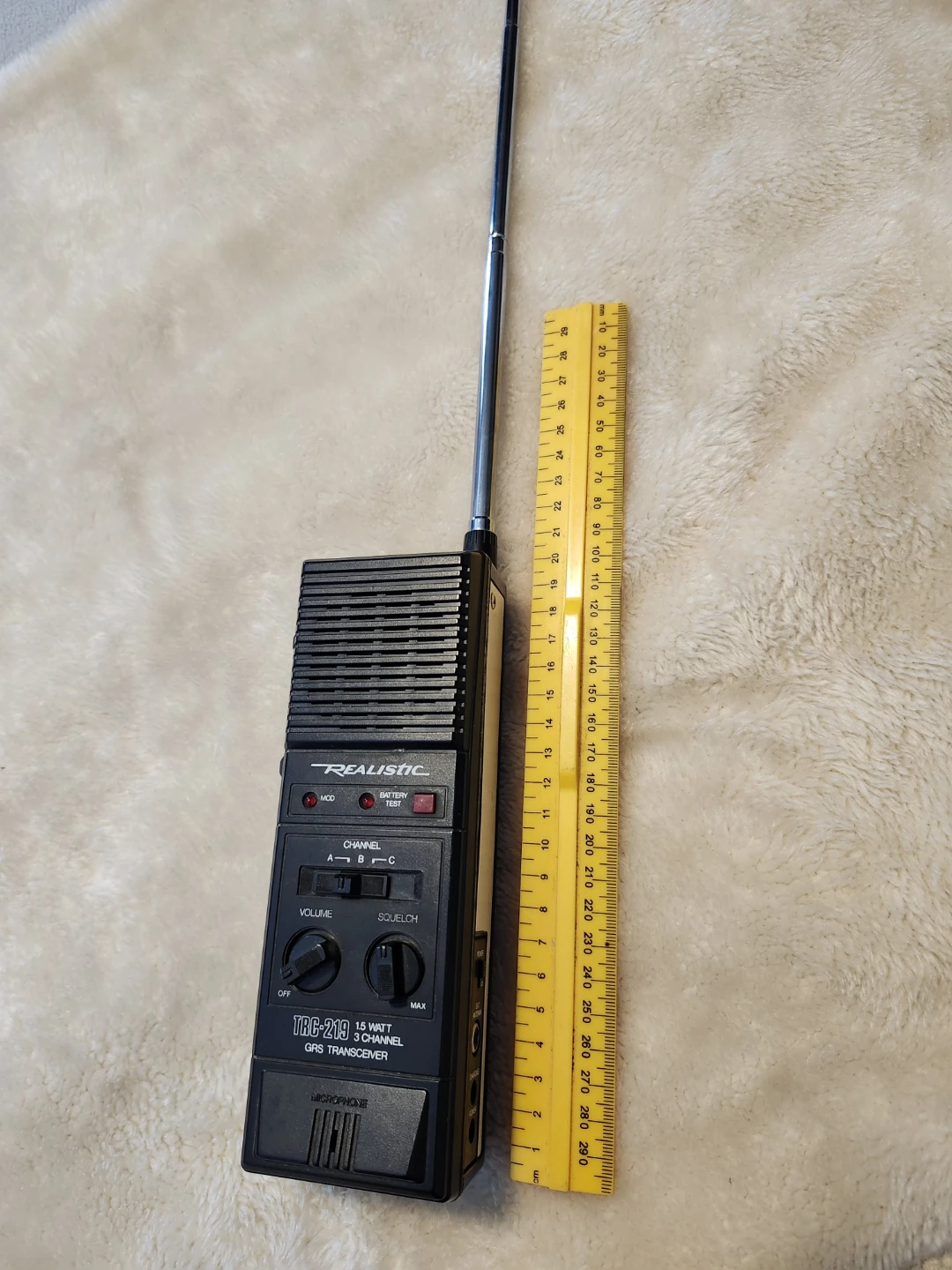 TRC-219 3 Channel GRS Transceiver Walkie Talkie - photo 5