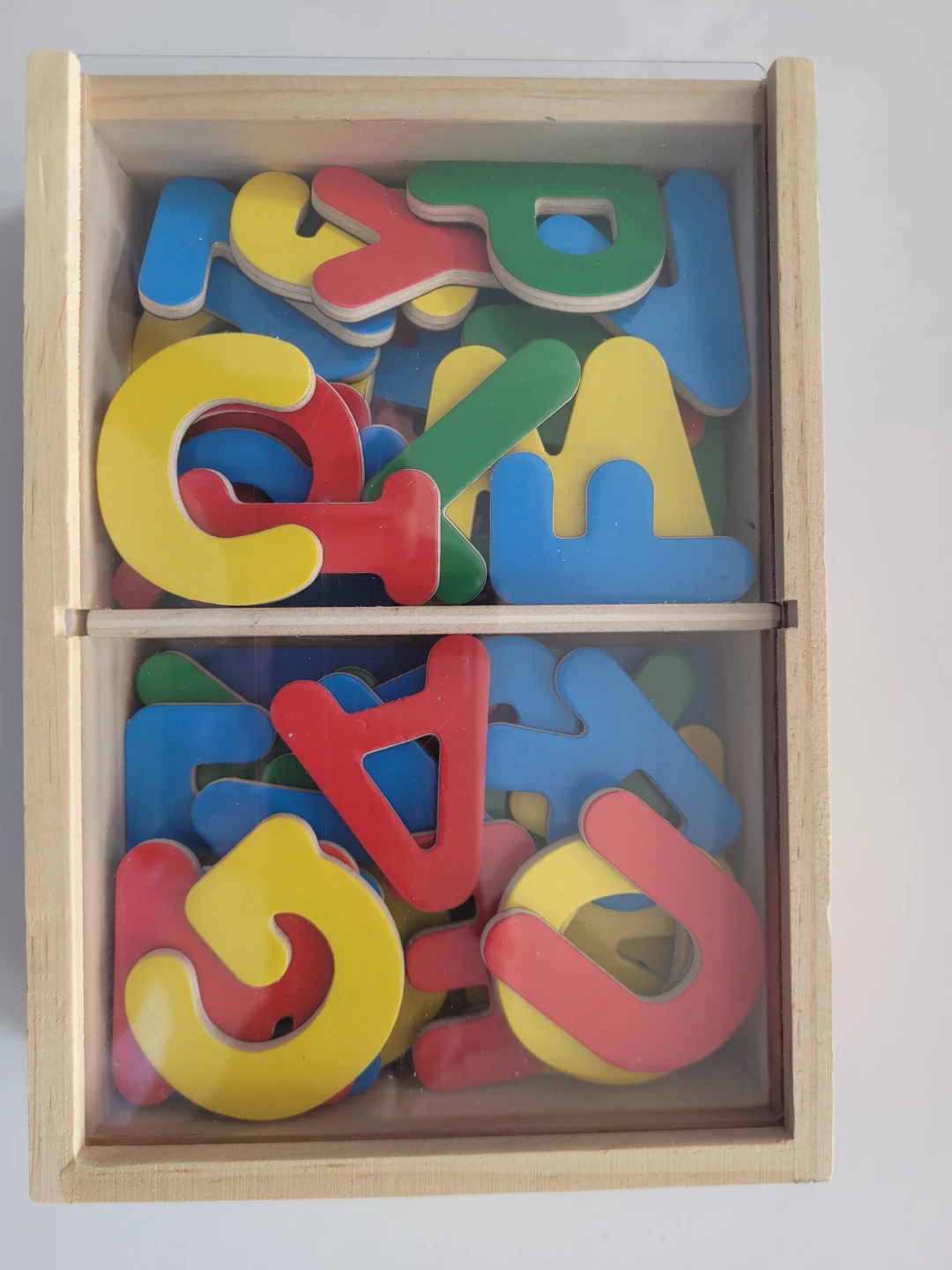 Wooden Alphabet Magnets Letters - photo 2