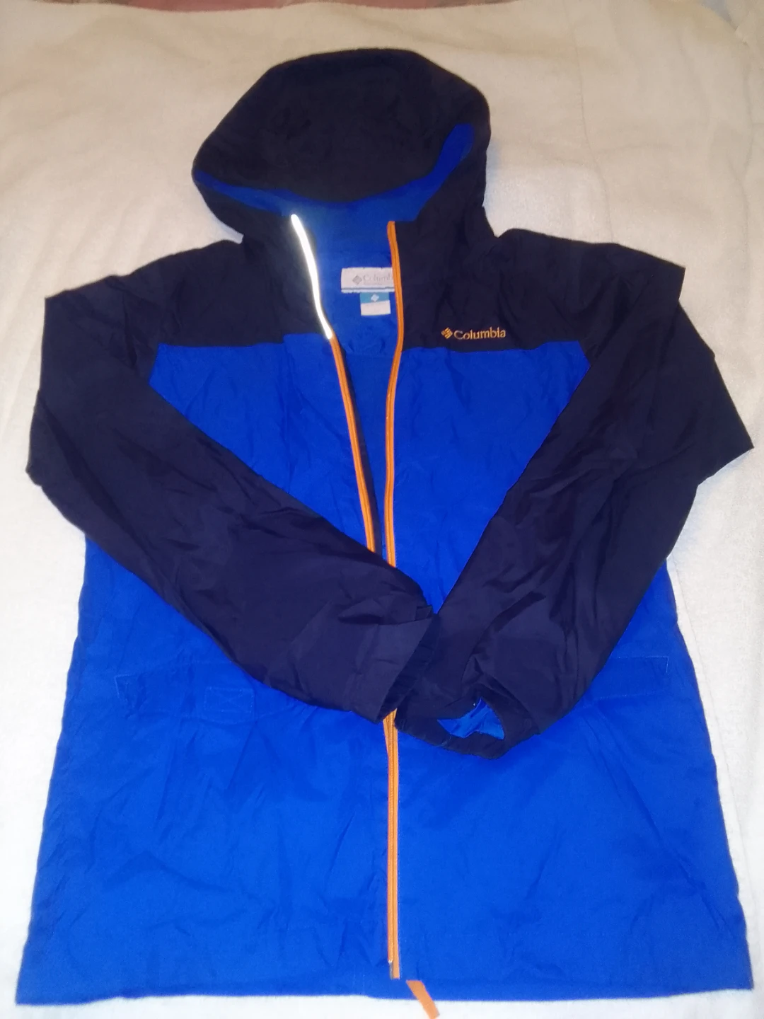 Columbia Hooded Jacket - Blue/Navy