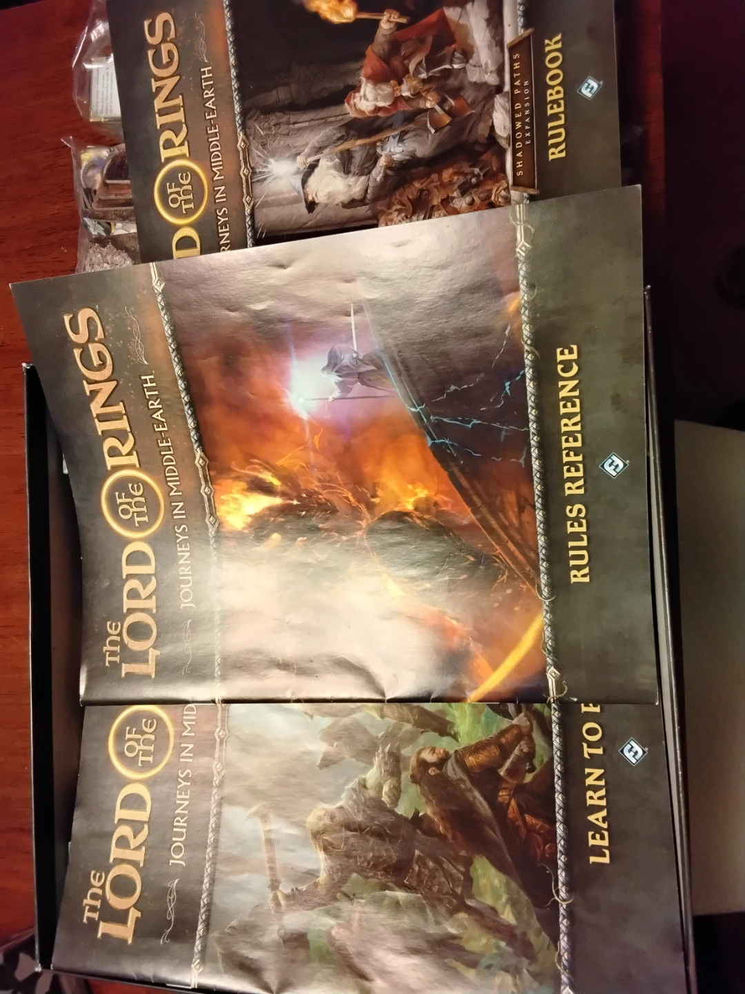 Journeys into Middle Earth Board Game w Shadowed Paths Expansion - photo 2