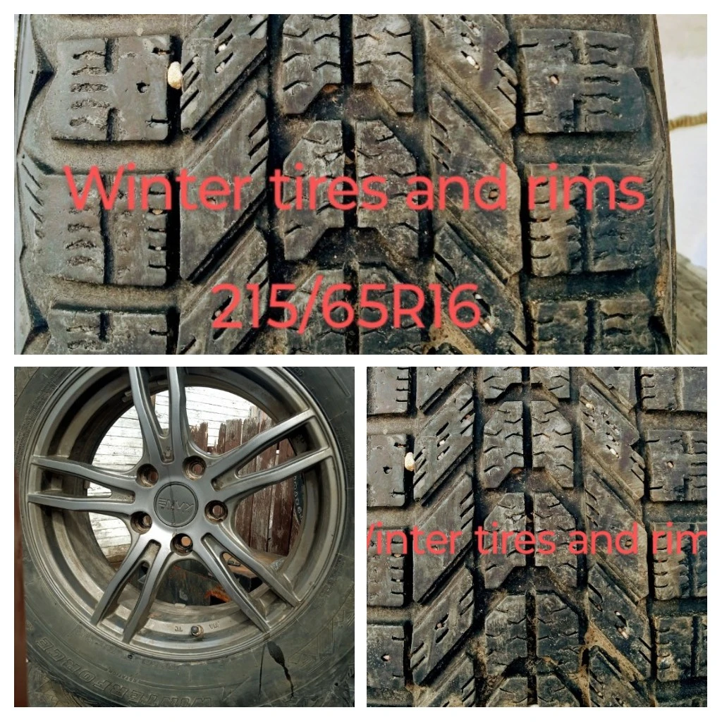 Winter Tires and Rims 215/65R16