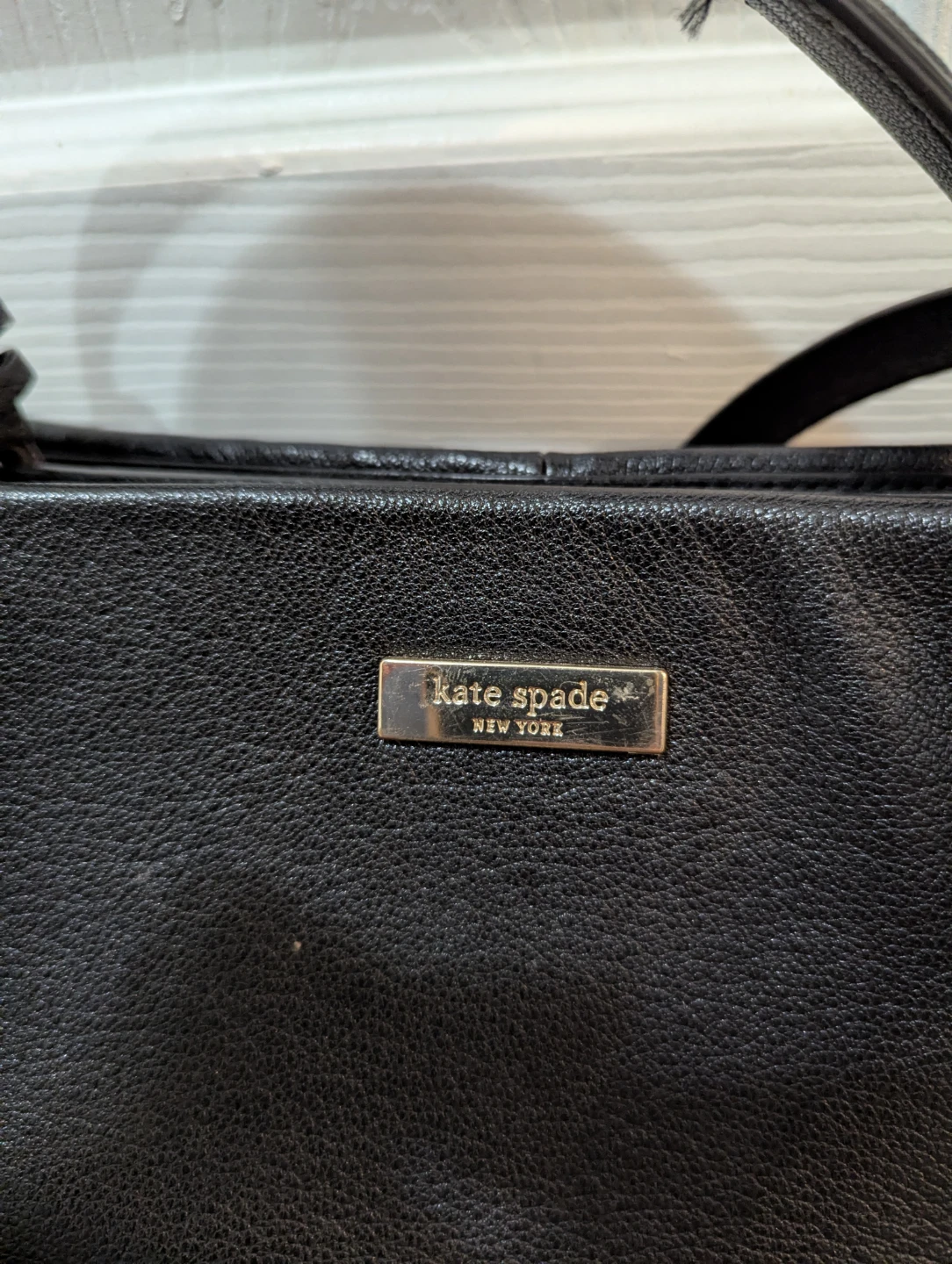 Black pebbled leather Kate Spade Purse - photo 5
