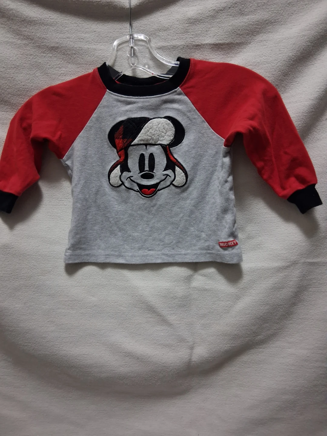 Baby (2/3)MICKEY  Mouse Raglan Long Sleeve Shirt XXS