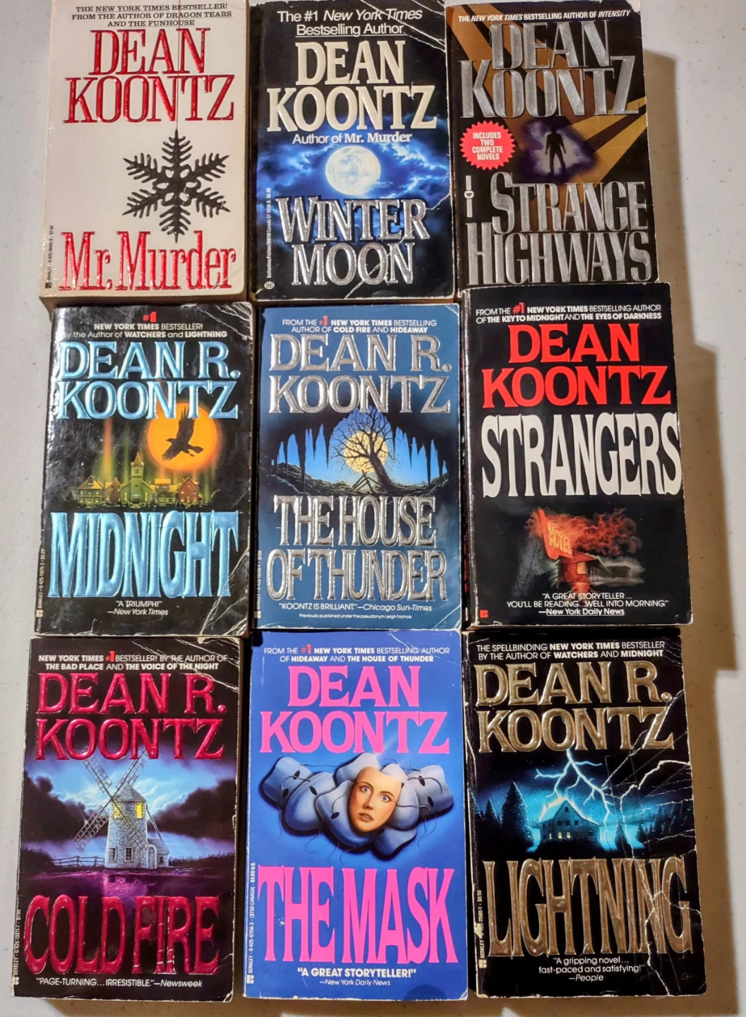 Dean Koontz Novels - 31 Book Collection - photo 3