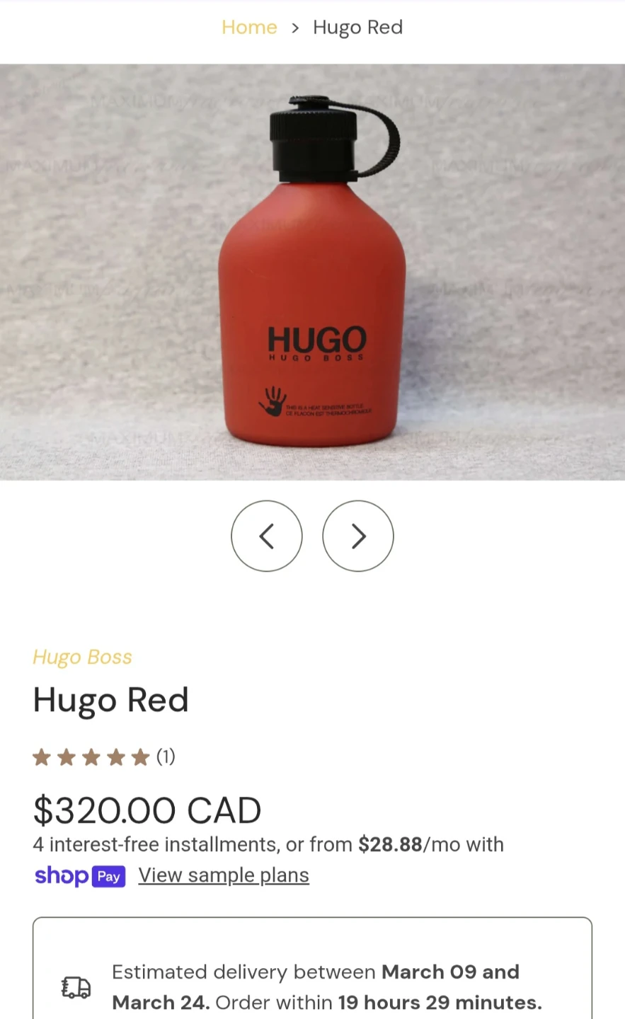 Hugo Boss Red 150ml Eau de Toilette - photo 3