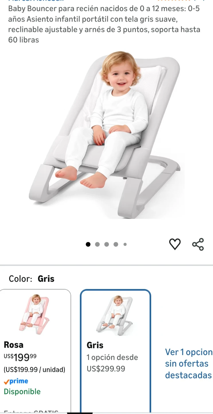 Baby Bouncer Seat - photo 3
