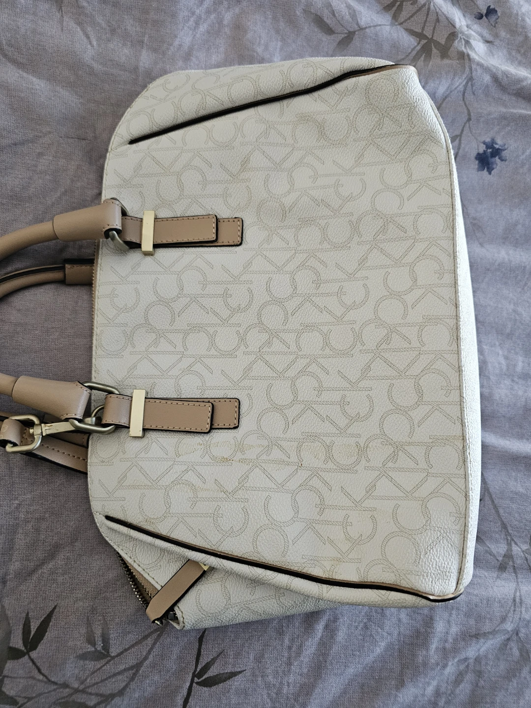 Calvin Klein Women's Monogram Satchel Handbag - photo 4