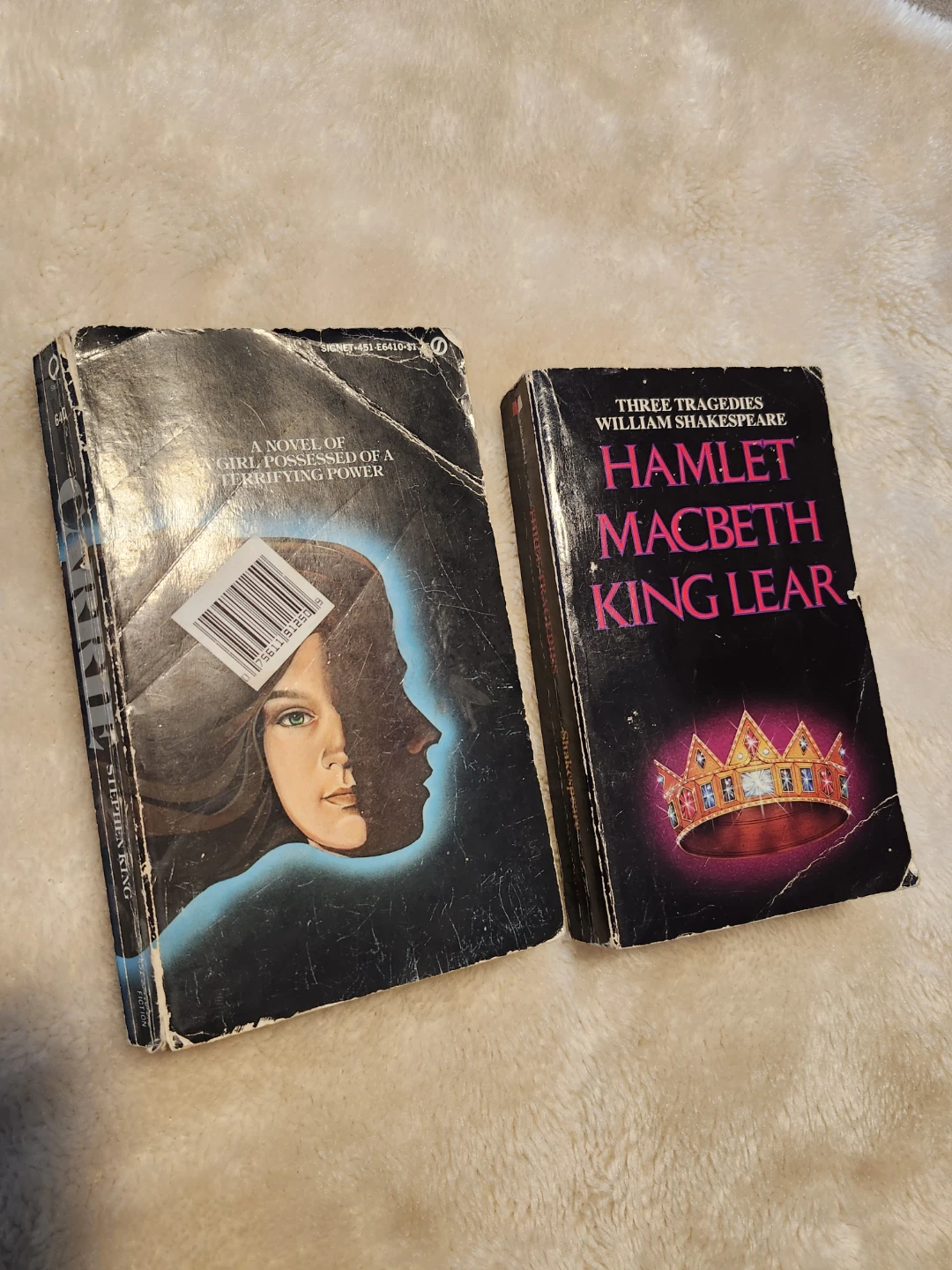 Stephen King Novel & Shakespeare Three Tragedies