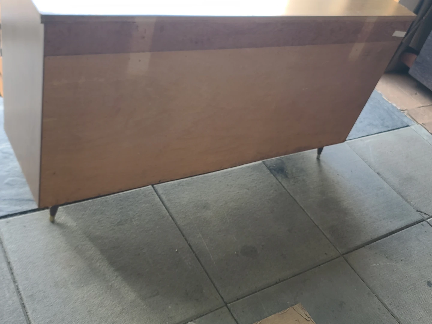 Mid-Century Modern 9-Drawer Wooden Dresser - photo 4