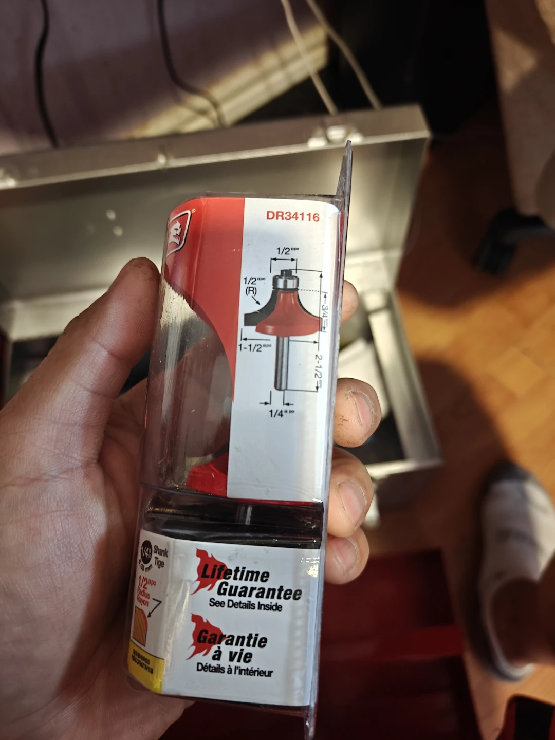 Diablo 1/2" Radius Rounding Over Router Bit DR34116 - photo 4