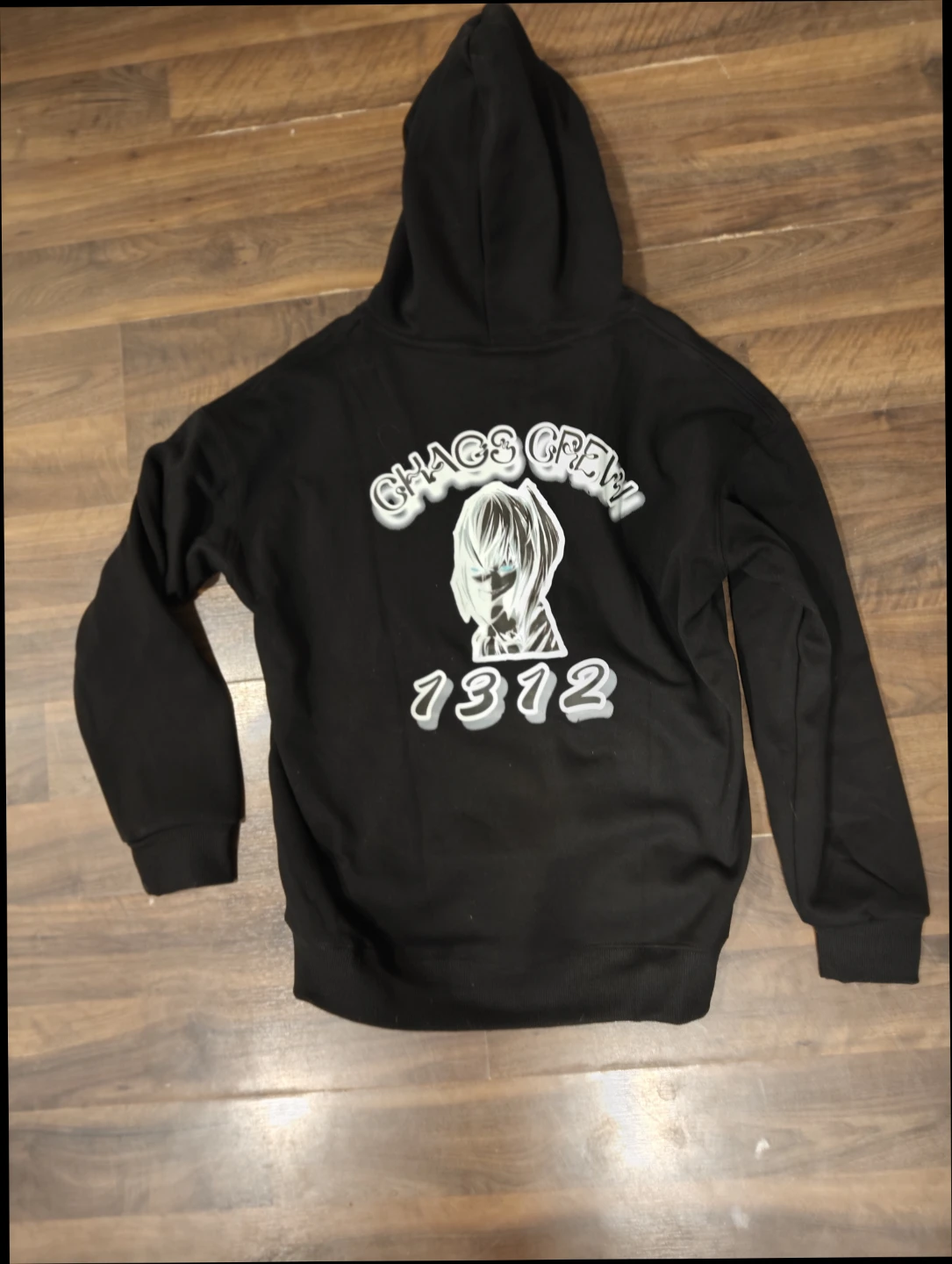 Chaos Crew Black Hoodie - photo 3