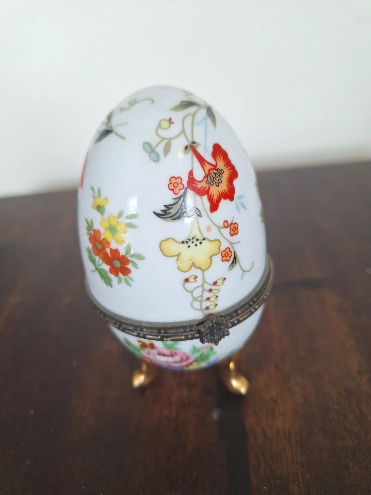 Decorative Egg Trinket Box - photo 2