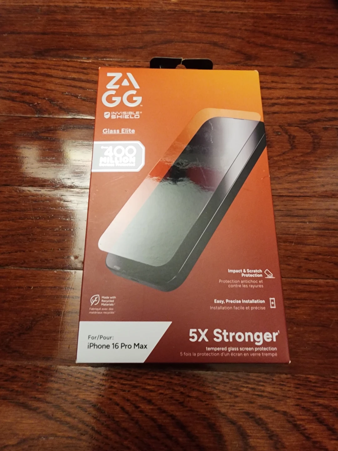ZAGG Invisible Shield Glass Screen Protector - iPhone 16 Pro Max