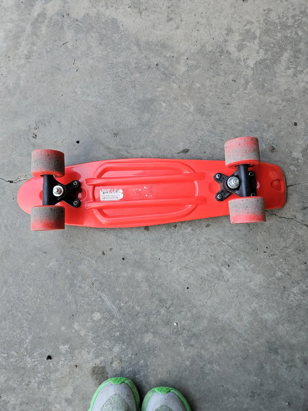 Red Penny Board Style Skateboard - photo 2
