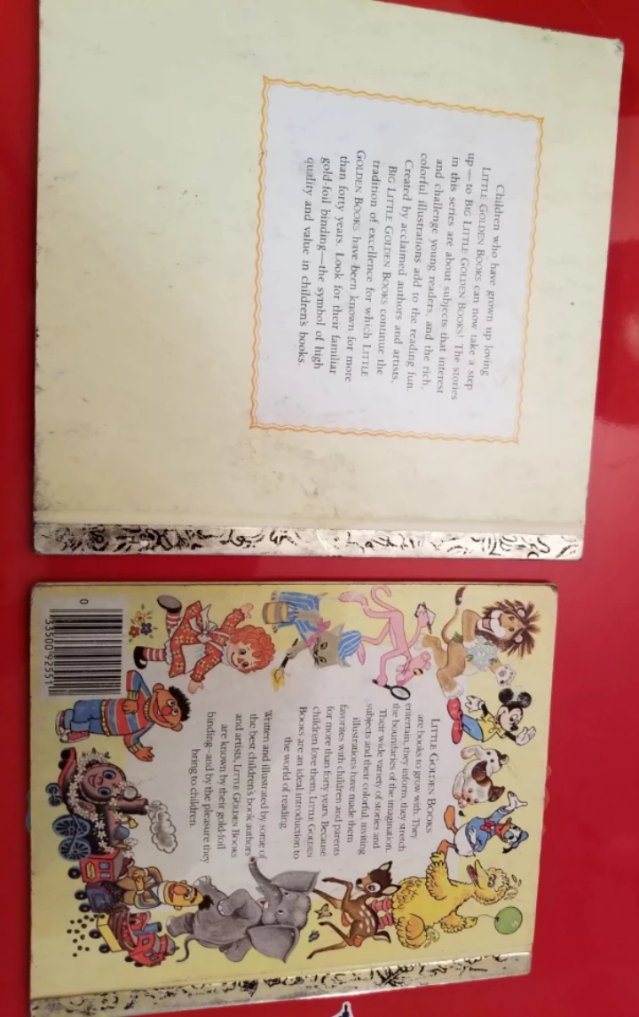 Little Golden Books: The Red Jacket Mix-Up & Peter Pan and Wendy - photo 2