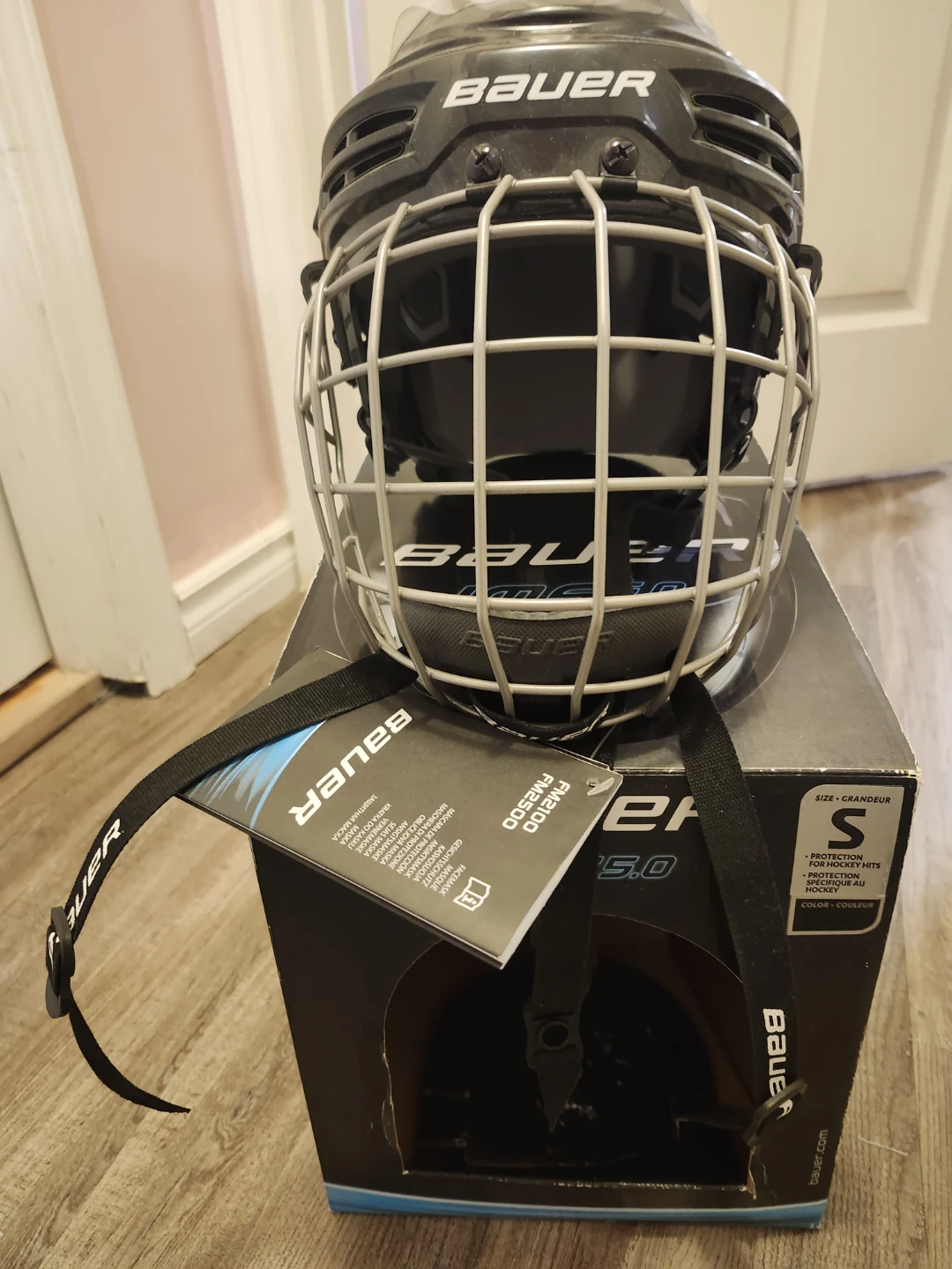 Bauer IMS 5.0 Hockey Helmet with Cage - Size S - photo 2
