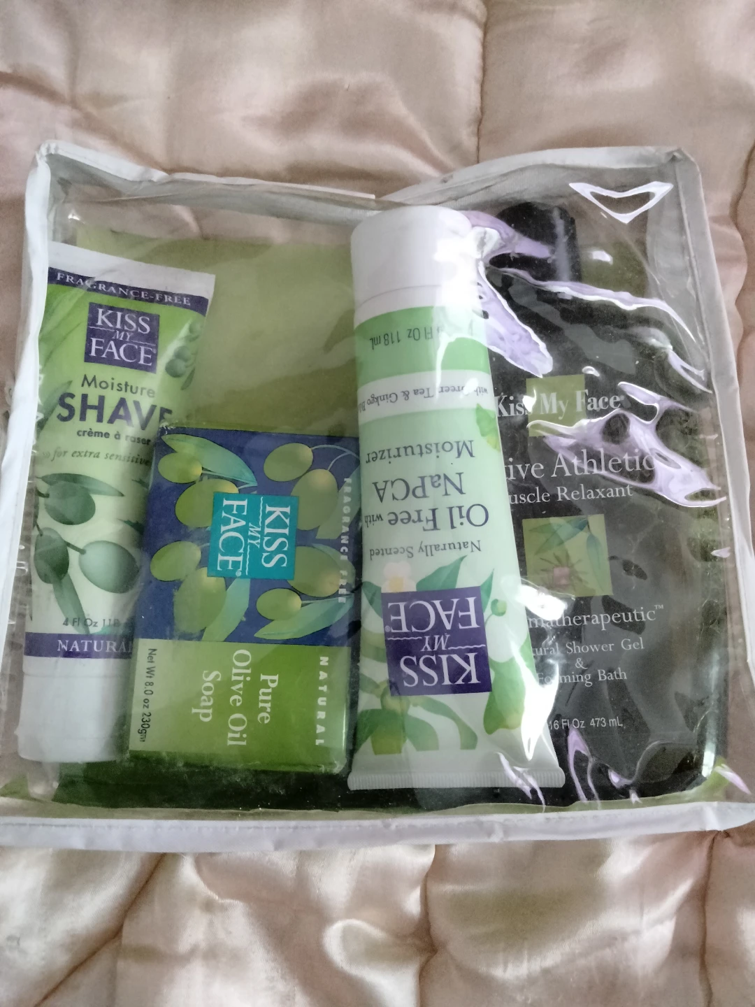 Kiss My Face Travel Size Bath & Body Set