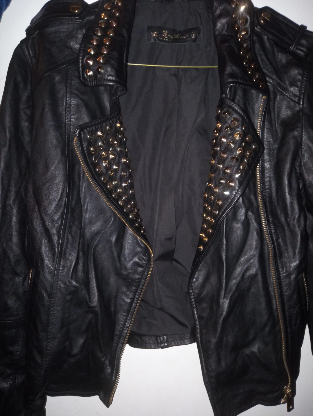Brand New Zara Woman biker style Lambskin  jacket - photo 5