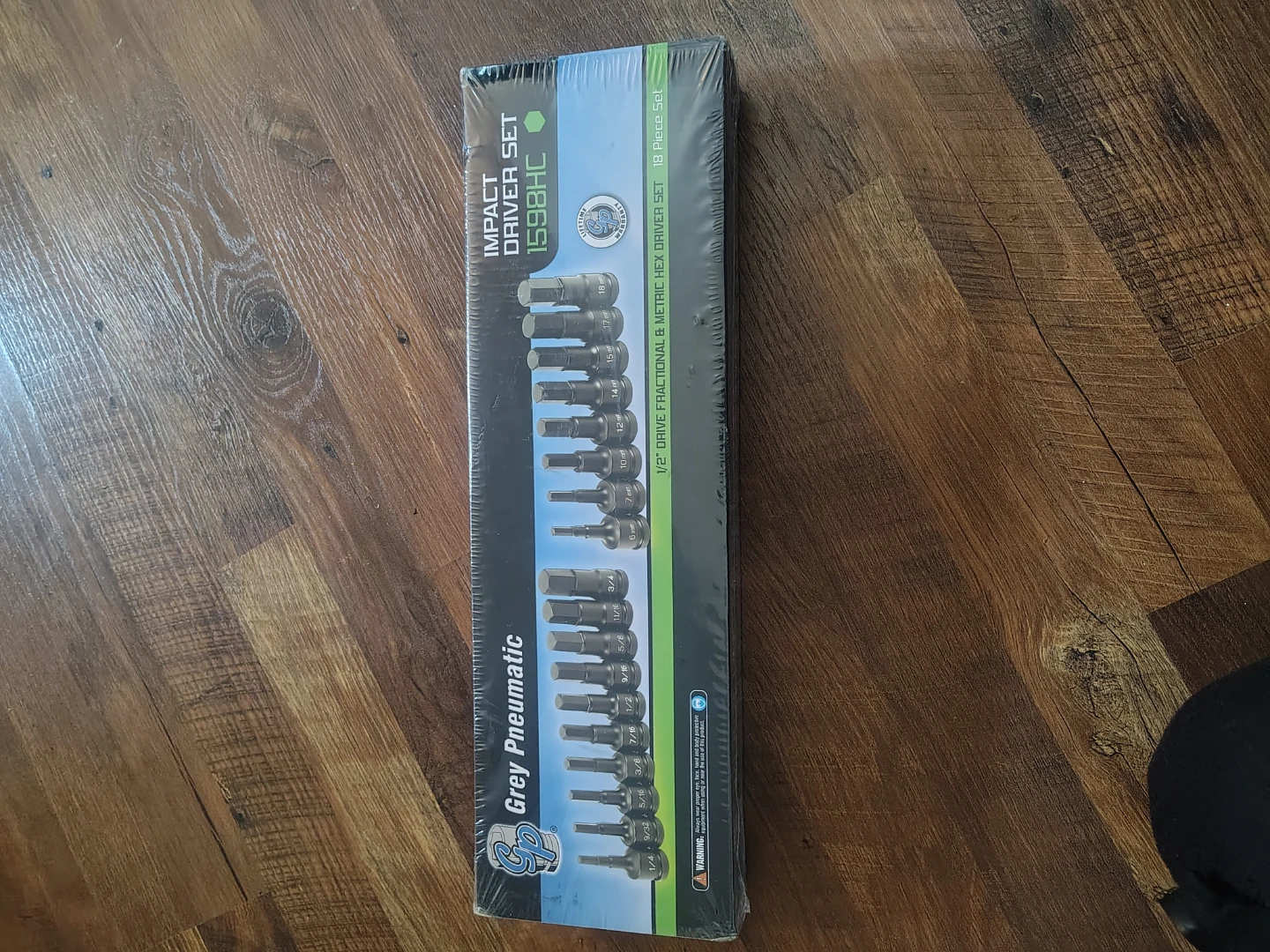 Grey Pneumatic 1/2" Driver Set 18 Piece