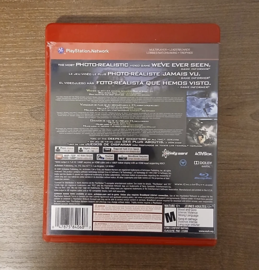 Call of Duty 4: Modern Warfare - PlayStation 3 - photo 3