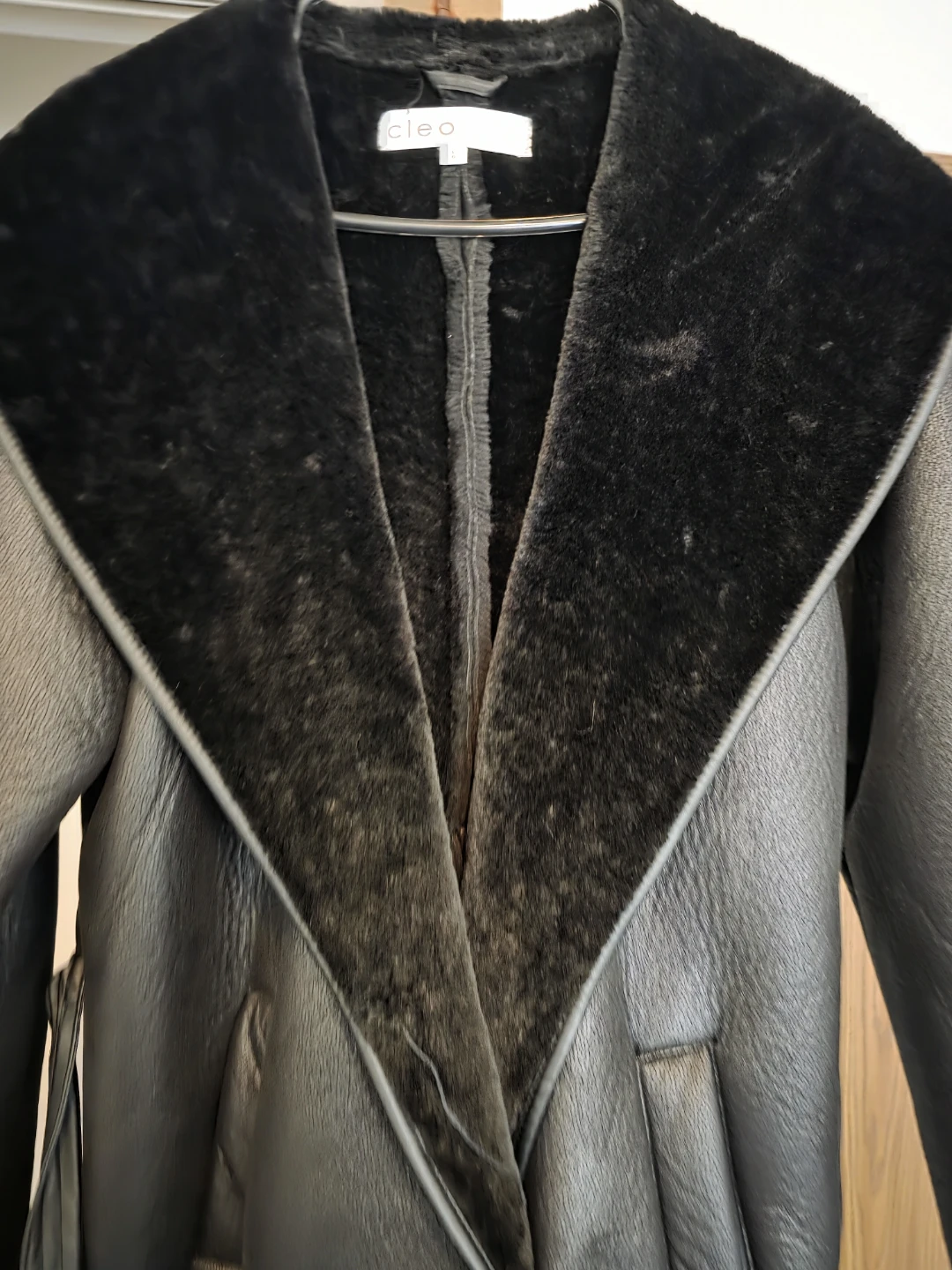 Women Long Black Coat - photo 3