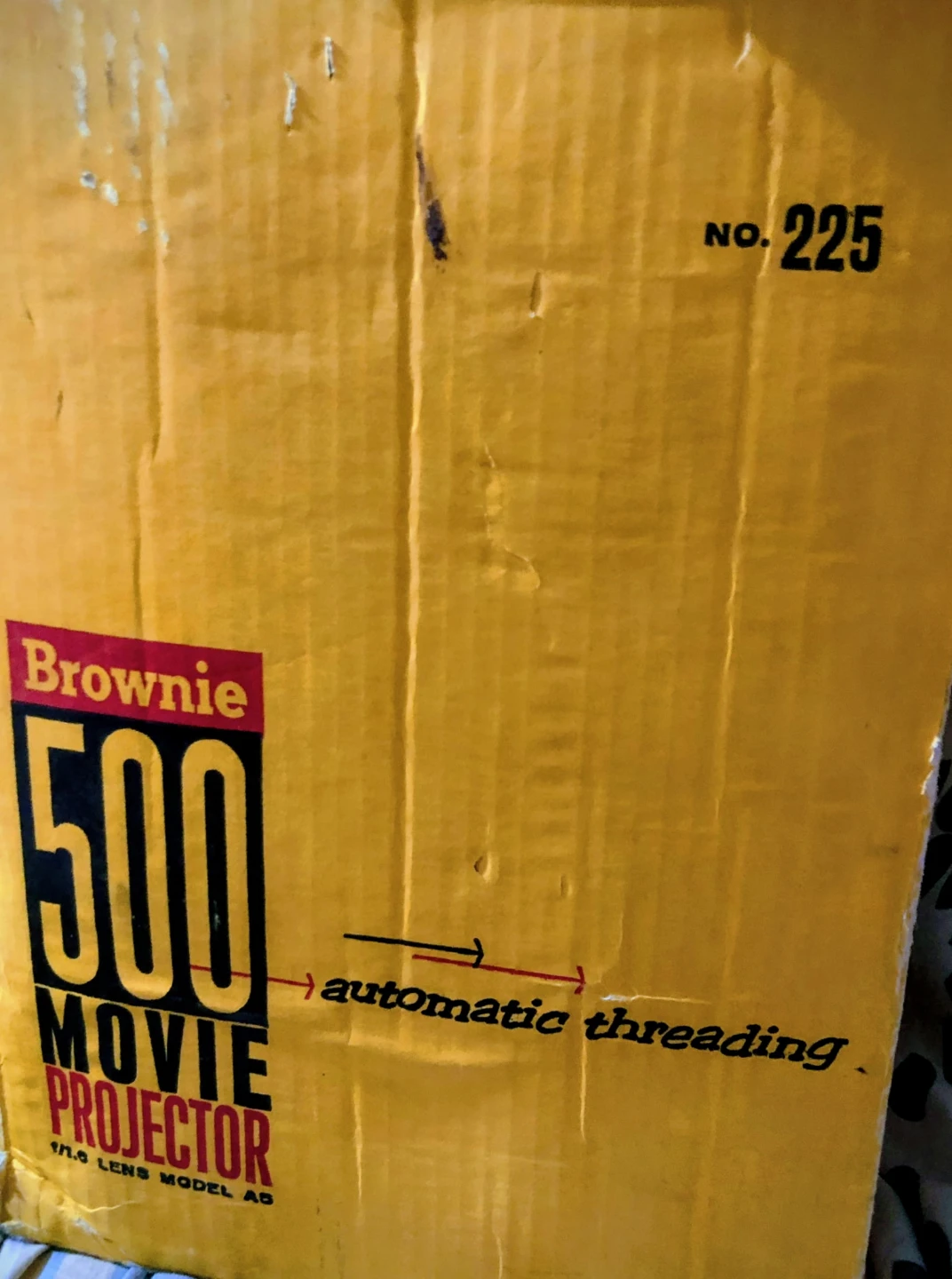 1950 Kodak Brownie 500 8mm Movie Projector - photo 2